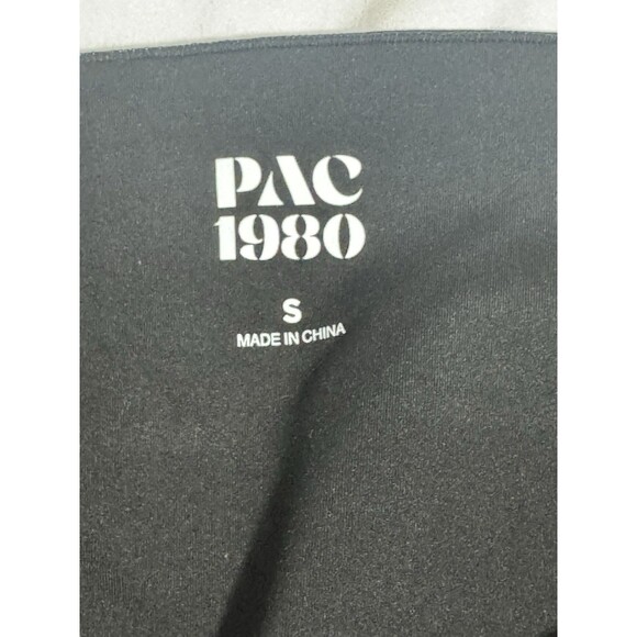 Est. PAC 1980 Black Long Sleeve Top with thumb holes Sz Small - Picture 8 of 10